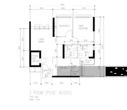 Blk 447B Jalan Kayu (Sengkang), HDB 3 Rooms #147709832